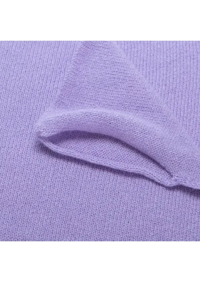 RIVIERA CASHMERE | SCALDACOLLO RASATO LILLA Offerta temporanea