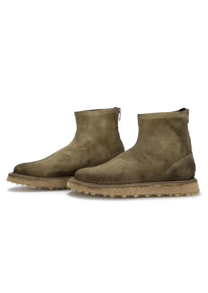 SHOTO | STIVALETTI PELUCHE NABUK KHAKI Nuova