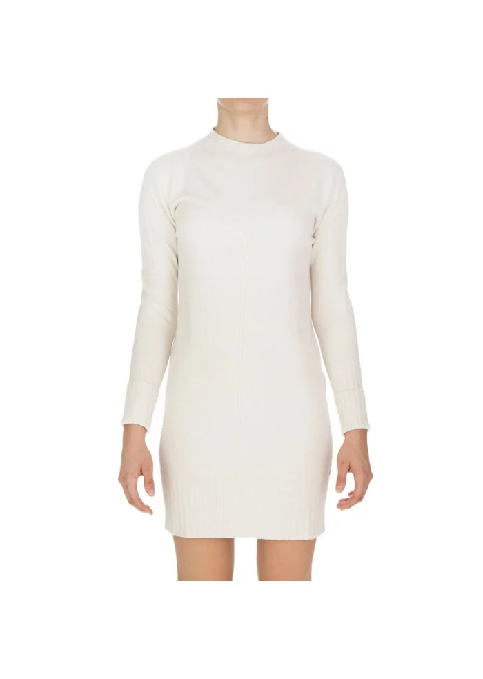 SOLOTRE | ABITO VISCOSA BIANCO PANNA Moda