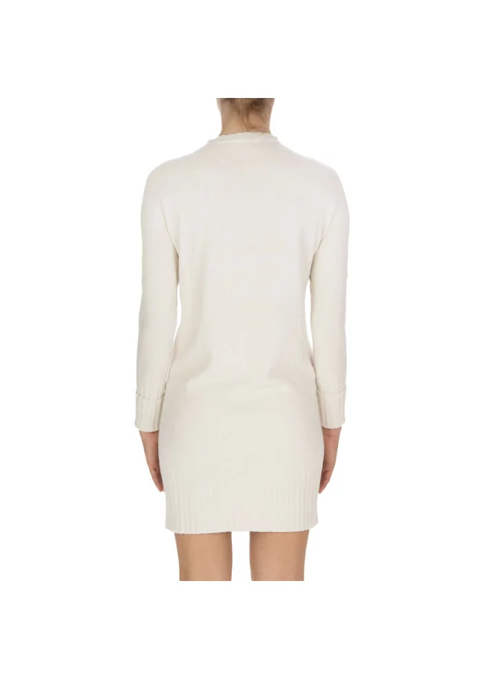 SOLOTRE | ABITO VISCOSA BIANCO PANNA Moda