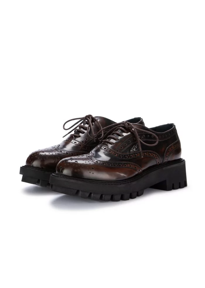 POESIE VENEZIANE | SCARPE ALLACCIATE BROGUE MARRONE Italy