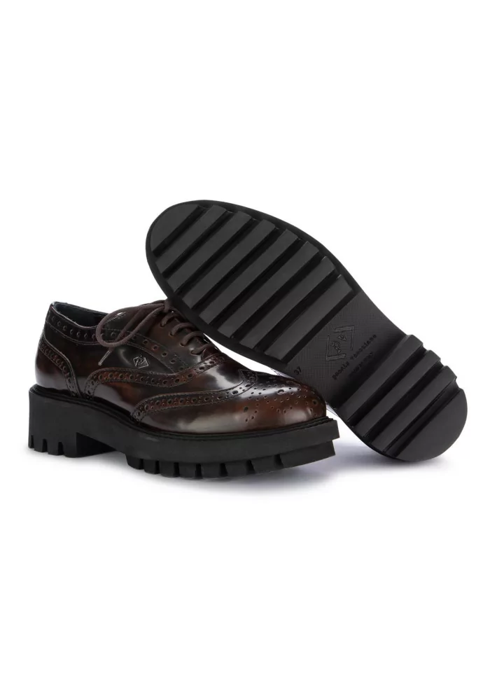 POESIE VENEZIANE | SCARPE ALLACCIATE BROGUE MARRONE Italy