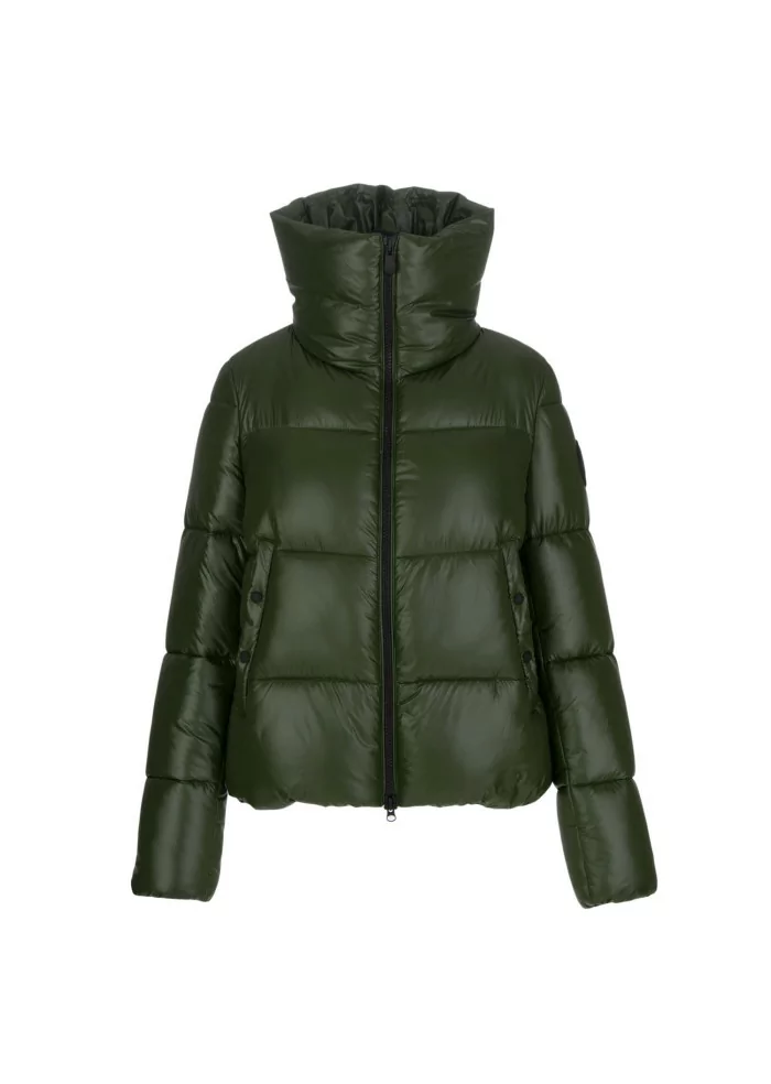 SAVE THE DUCK | PIUMINO BOMBER LUCK17 ISLA VERDE SCURO 2025