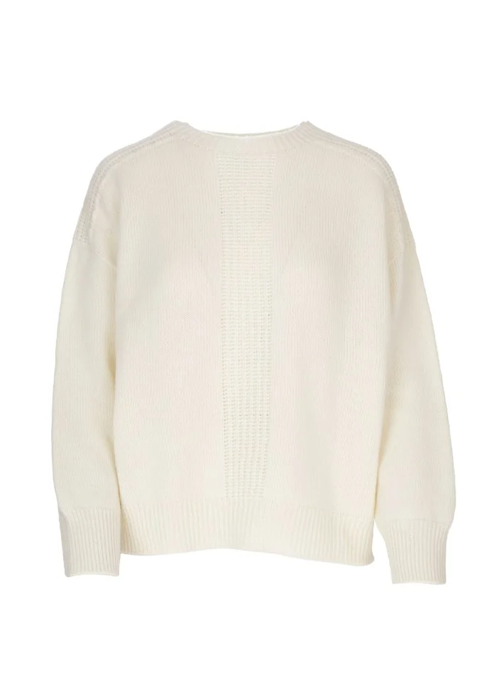 CASHMERE ISLAND | MAGLIONE PITIGLIANO BIANCO POLARE Qualità