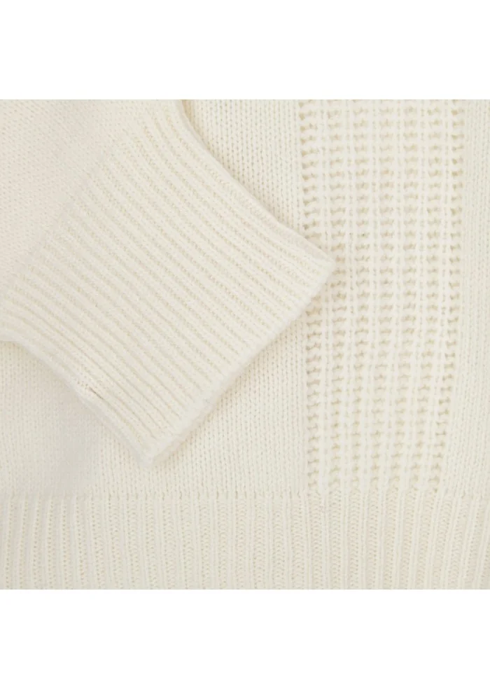 CASHMERE ISLAND | MAGLIONE PITIGLIANO BIANCO POLARE Qualità