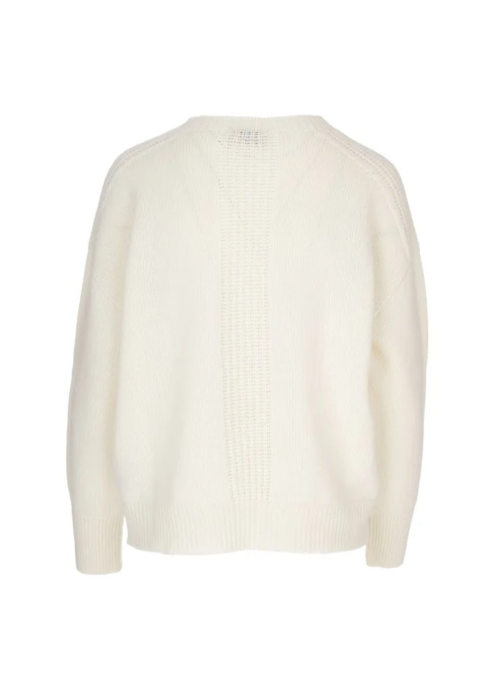 CASHMERE ISLAND | MAGLIONE PITIGLIANO BIANCO POLARE Qualità