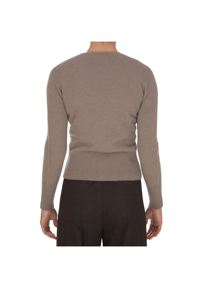 CASHMERE ISLAND | GILET E CARDIGAN KIT APPENNINO MARRONE TALPA Vendita