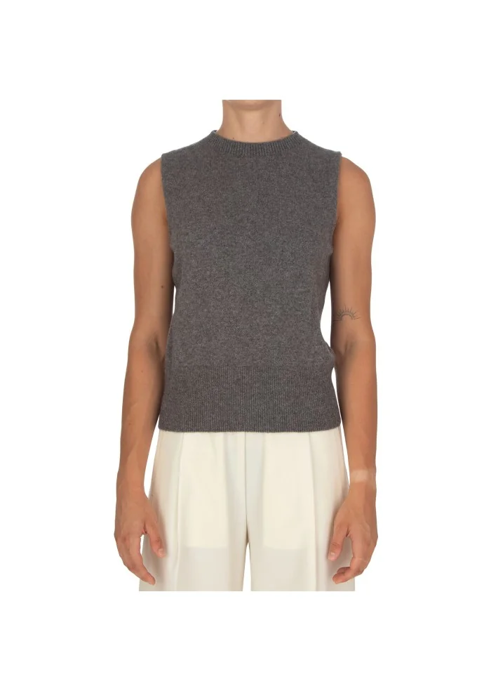 CASHMERE ISLAND | GILET E CARDIGAN KIT APPENNINO GRIGIO ANTRACITE Promozione