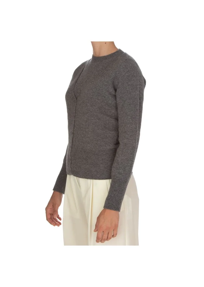 CASHMERE ISLAND | GILET E CARDIGAN KIT APPENNINO GRIGIO ANTRACITE Promozione