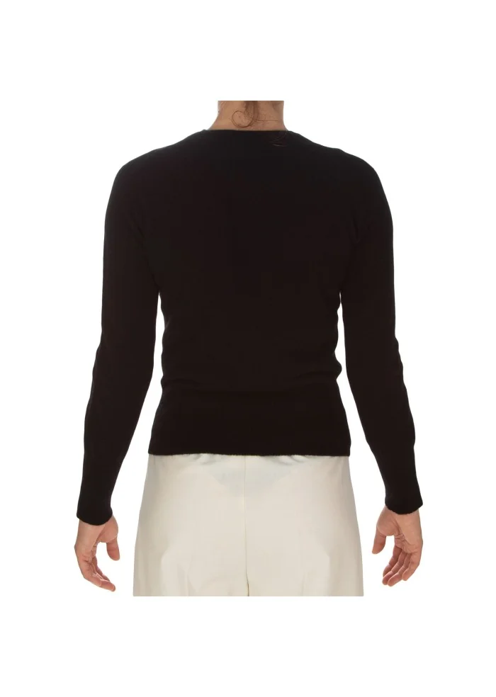 CASHMERE ISLAND | GILET E CARDIGAN KIT APPENNINO NERO Spedizione Gratuita