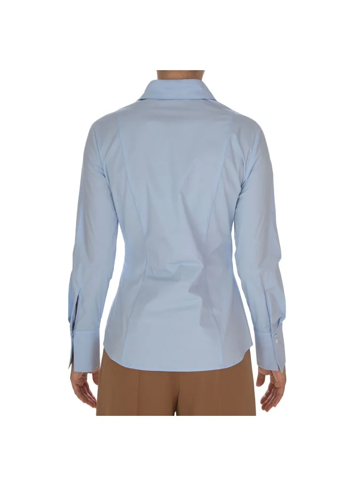 KARTIKA | CAMICIA SFIANCATA AZZURRO Consegna Veloce