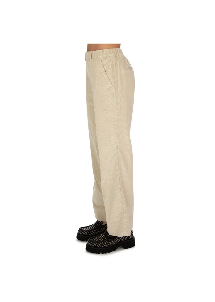 MASON'S | PANTALONI NEW YORK COZY STRAIGHT BEIGE Prezzo Ridotto