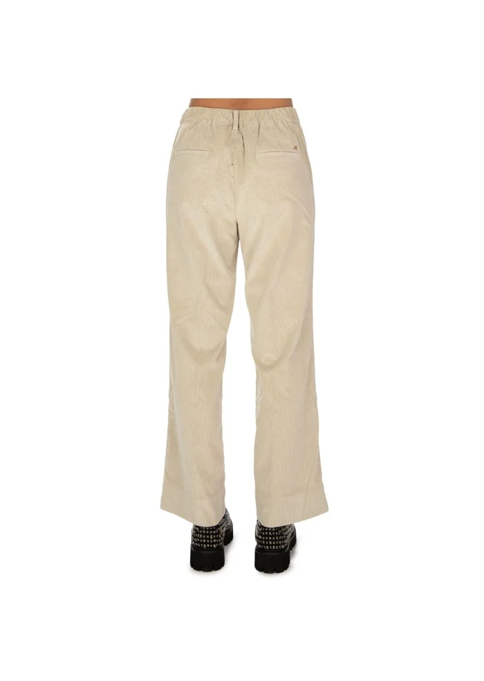 MASON'S | PANTALONI NEW YORK COZY STRAIGHT BEIGE Prezzo Ridotto
