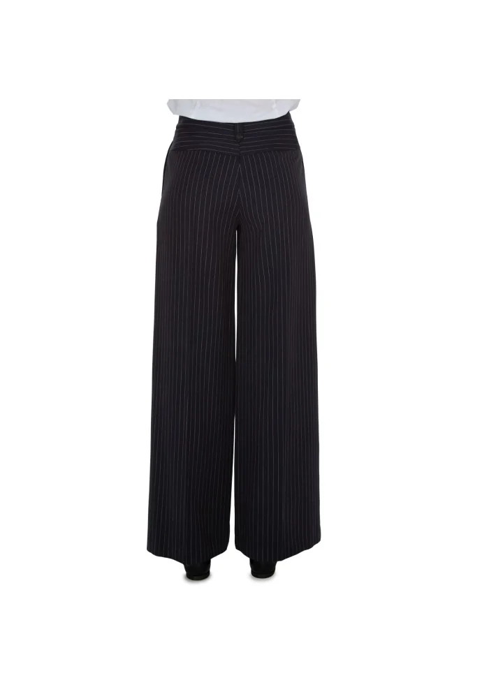 KARTIKA | PANTALONI A PALAZZO RIGHE BLU Online