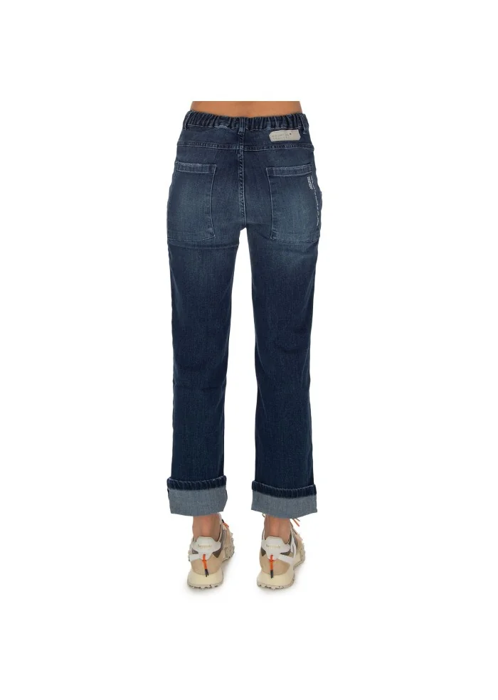NOUMENO CONCEPT | JEANS VITA ELASTICA BLU I Più Venduti