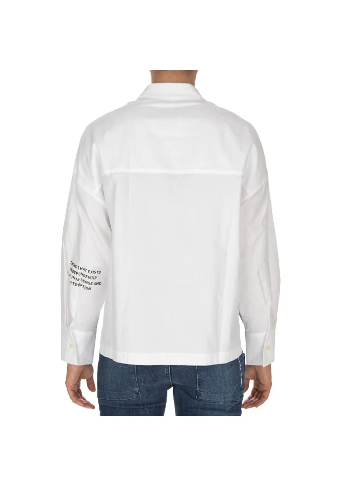 NOUMENO CONCEPT | CAMICIA ASIMMETRICA BIANCO Negozio