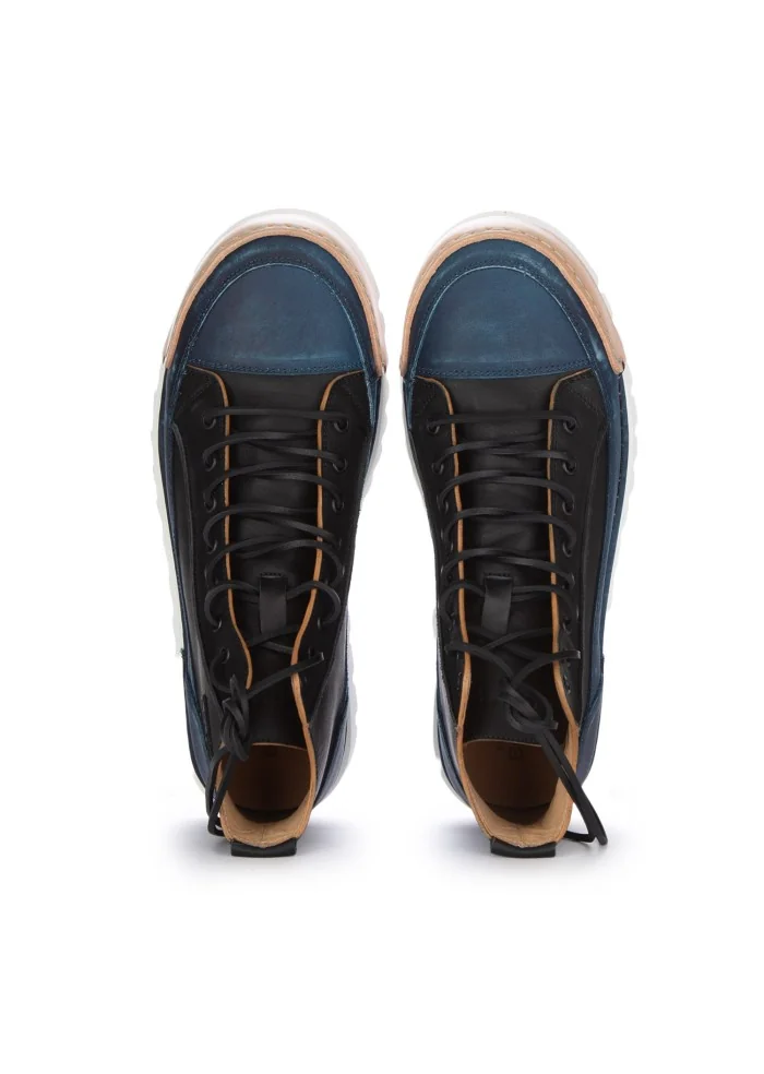 BNG REAL SHOES | SNEAKERS ALTE LA NIGHT BLU NERO Italy