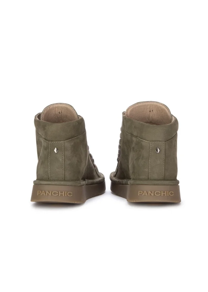 PANCHIC | SNEAKERS ALTE PELLE VERDE Qualità