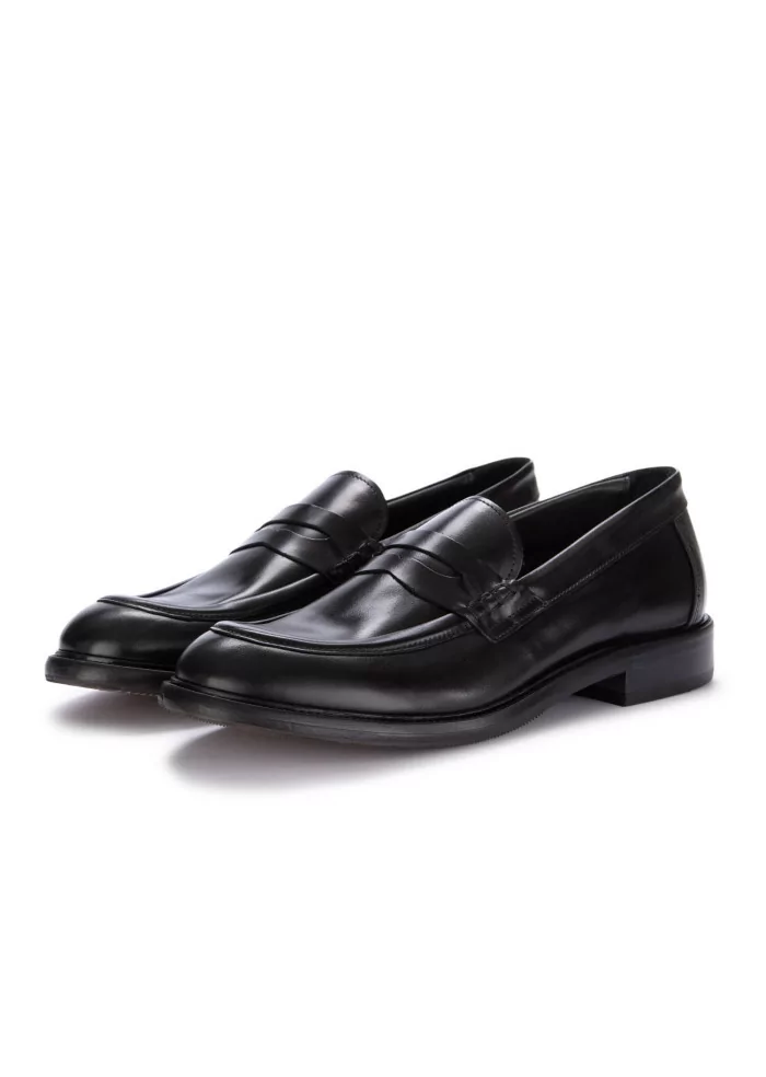 PAWELK'S | MOCASSINI SIERRA PELLE NERO