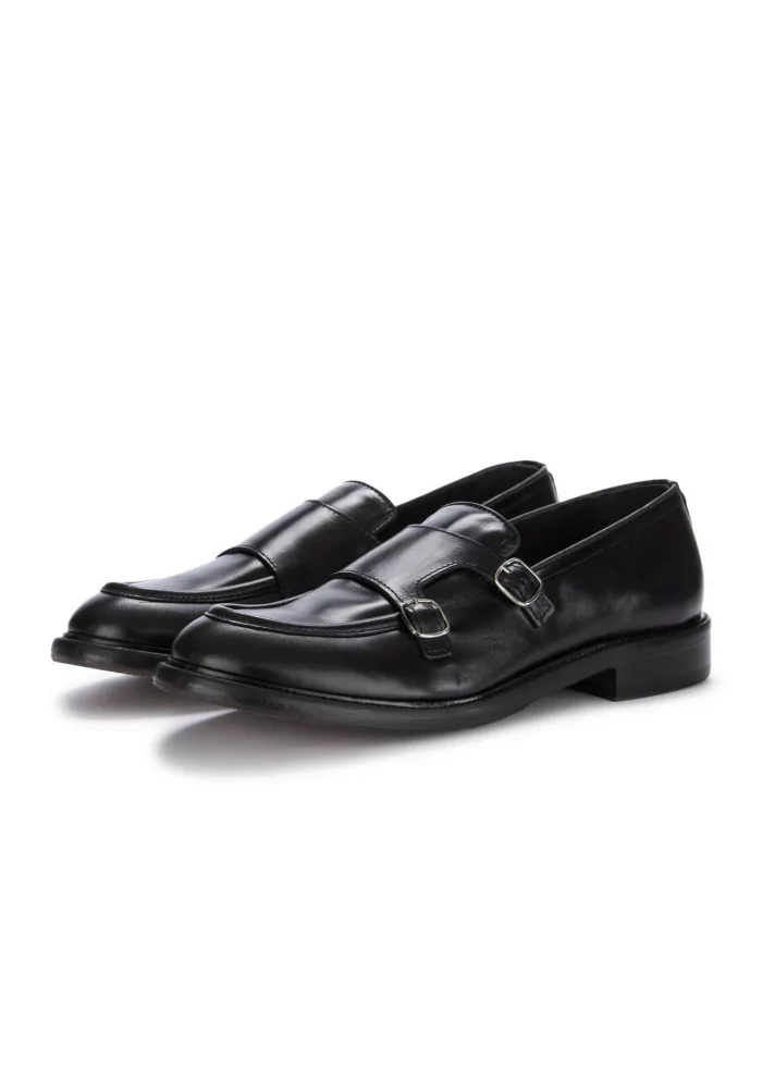 PAWELK'S | MOCASSINI SIERRA FIBBIE NERO