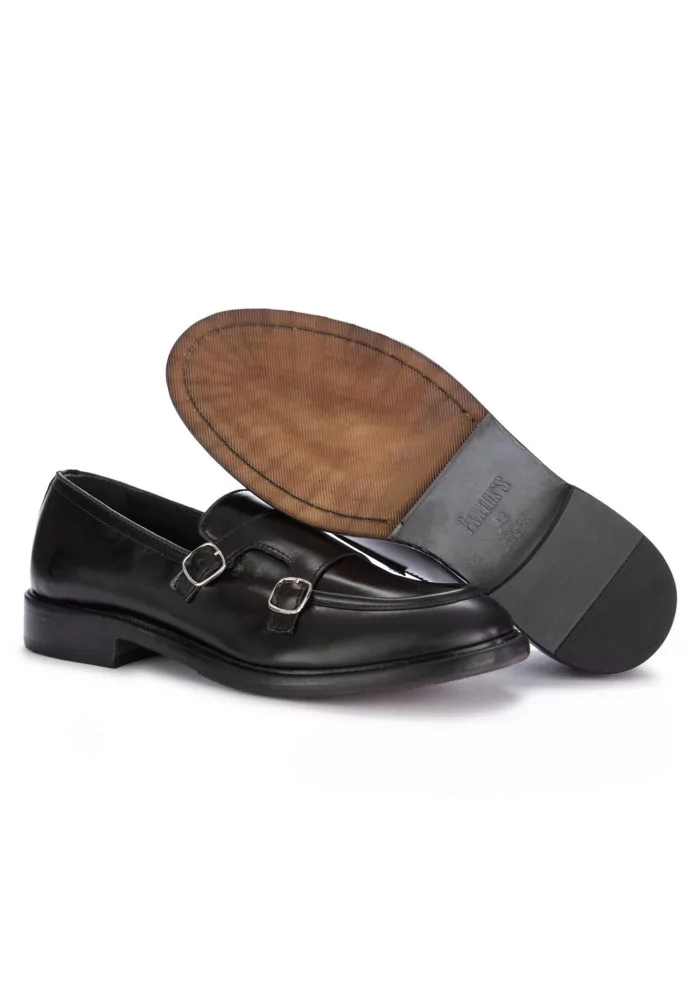 PAWELK'S | MOCASSINI SIERRA FIBBIE NERO Sottocosto