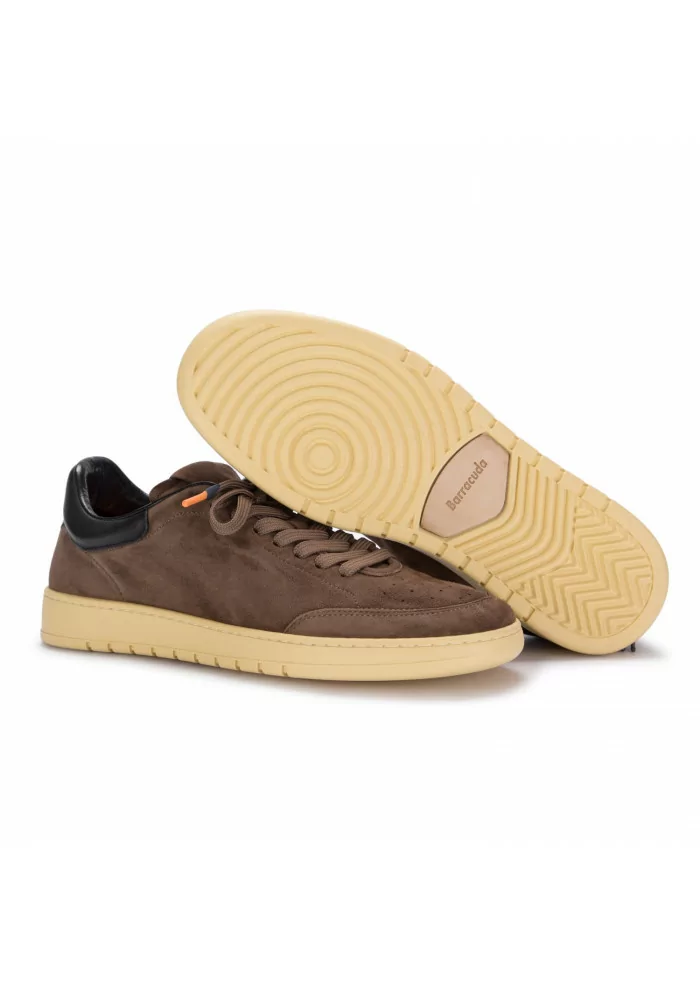 BARRACUDA | SNEAKERS GUGA PELLE SCAMOSCIATA MARRONE Novità