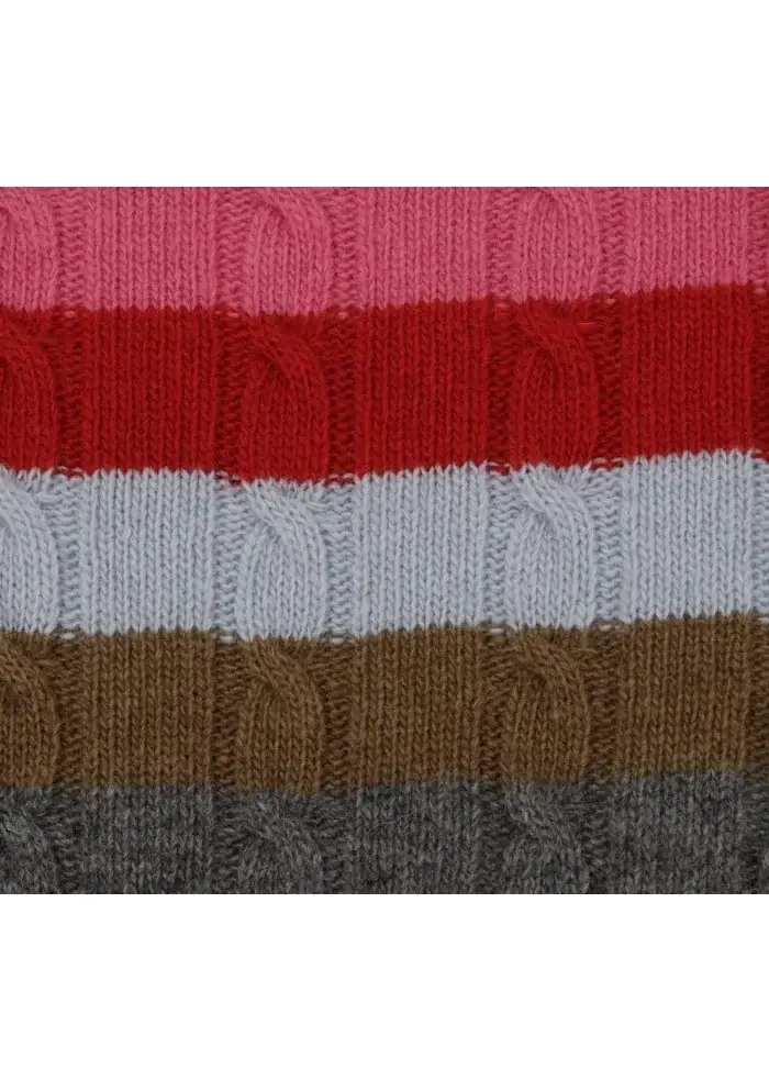 SEMICOUTURE | MAGLIONE DOLCEVITA LANA MULTICOLORE Nuovo