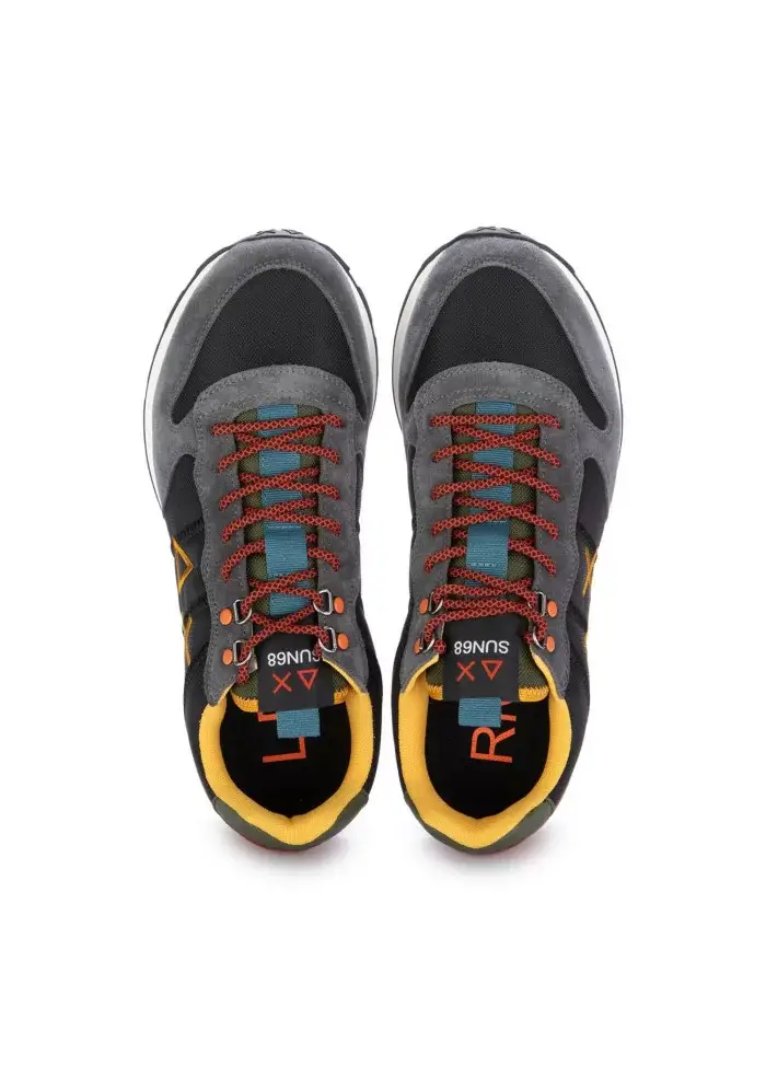 SUN68 | SNEAKERS TOM GOES CAMPING NERO MULTICOLORE Pezzi Unici