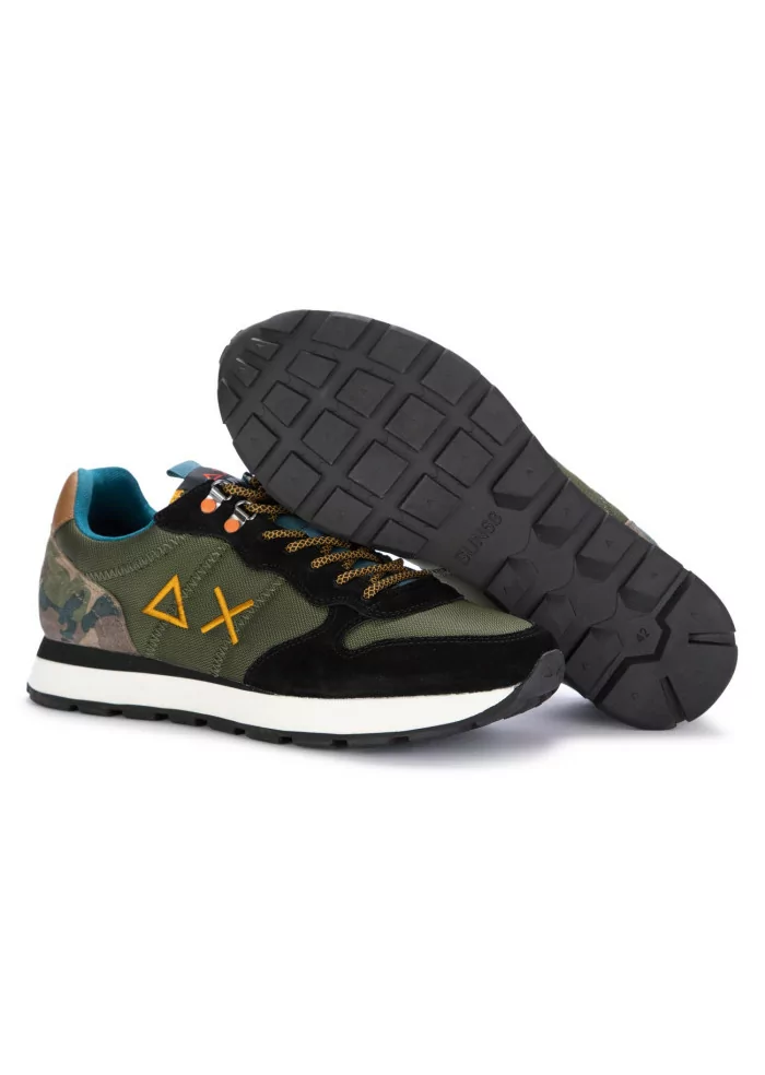 SUN68 | SNEAKERS TOM GOES CAMPING VERDE MILITARE Soddisfazione Garantita