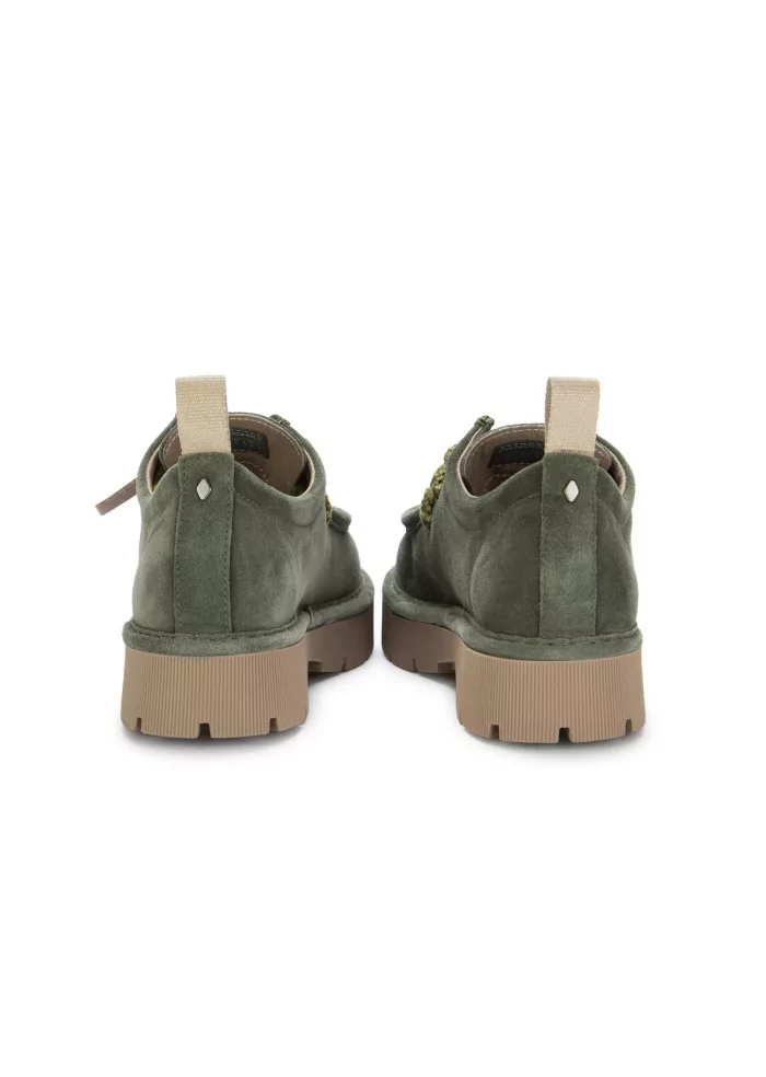 PANCHIC | SCARPE BASSE CAMOSCIO VERDE SCURO Qualità Garantita