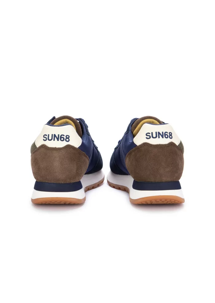 SUN68 | SNEAKERS JAKI WINTER CAMOSCIO NYLON BLU SCURO Consegna Veloce