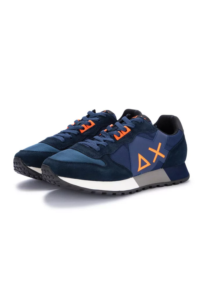 SUN68 | SNEAKERS JAKI FLUO BLU NAVY