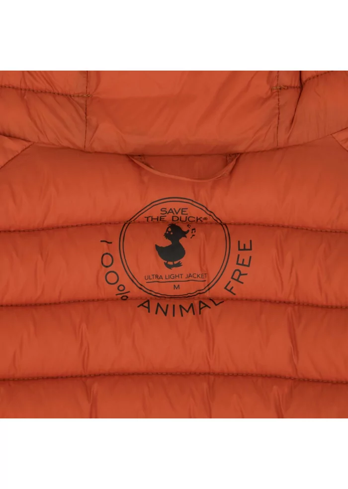 SAVE THE DUCK | PIUMINO GIGA01 DONALD ARANCIONE In Vendita