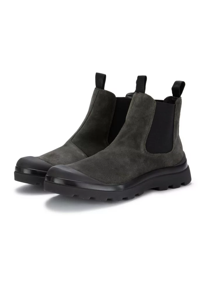 PANCHIC | STIVALETTI CHELSEA CAMOSCIO GRIGIO SCURO