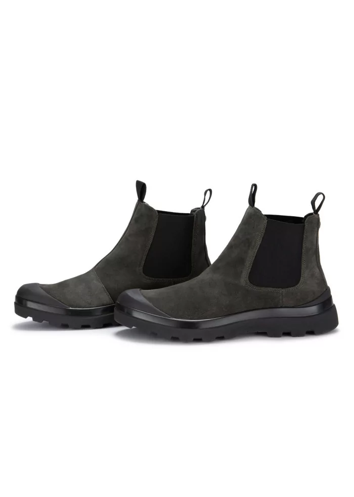 PANCHIC | STIVALETTI CHELSEA CAMOSCIO GRIGIO SCURO Sconti VIP