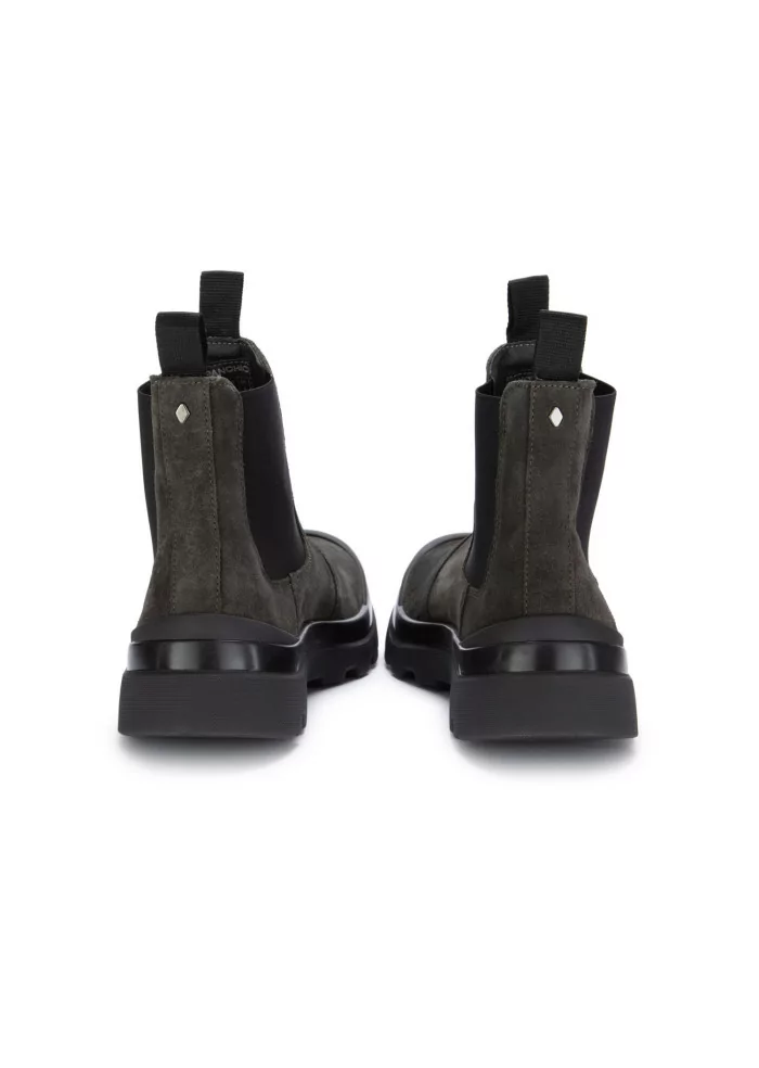 PANCHIC | STIVALETTI CHELSEA CAMOSCIO GRIGIO SCURO Sconti VIP