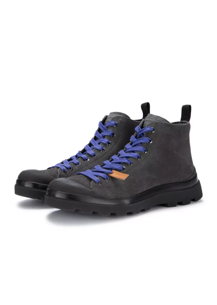 PANCHIC | STIVALETTI ALLACCIATI CAMOSCIO GRIGIO SCURO Hotsell