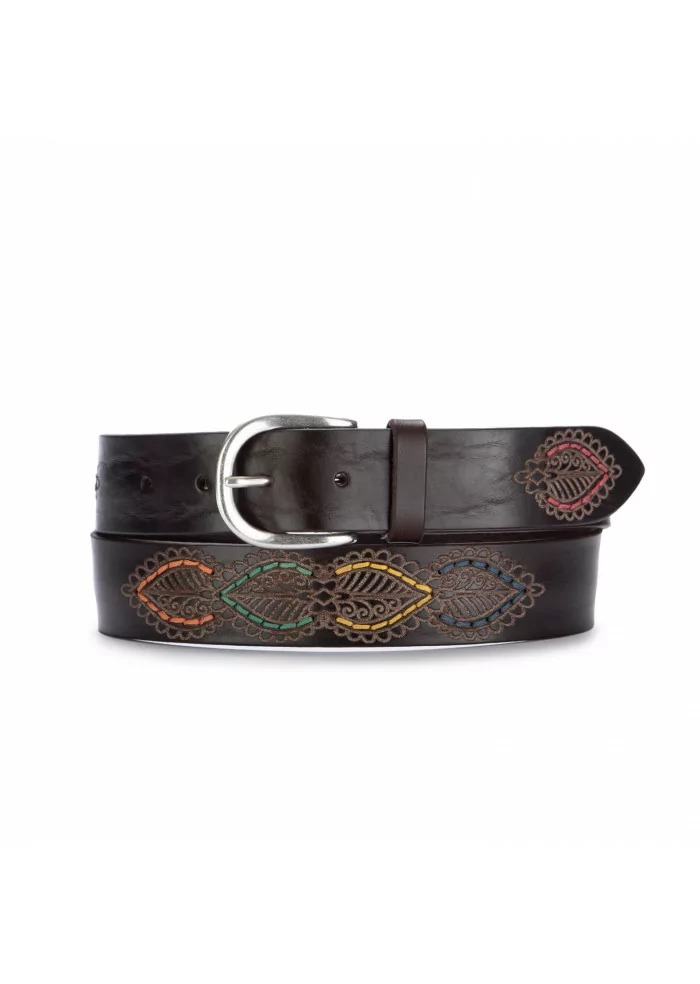 ORCIANI | CINTURA BULL GAUCHO CUOIO MARRONE