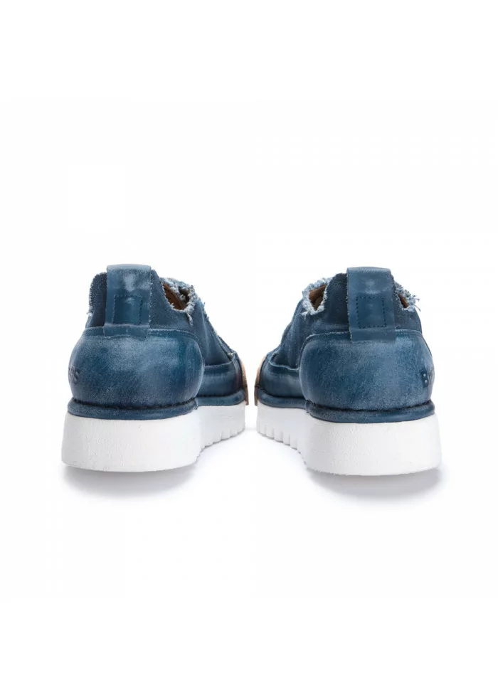 BNG REAL SHOES | SNEAKERS "LA JEANS" CANVAS BLU Saldi Di Fabbrica