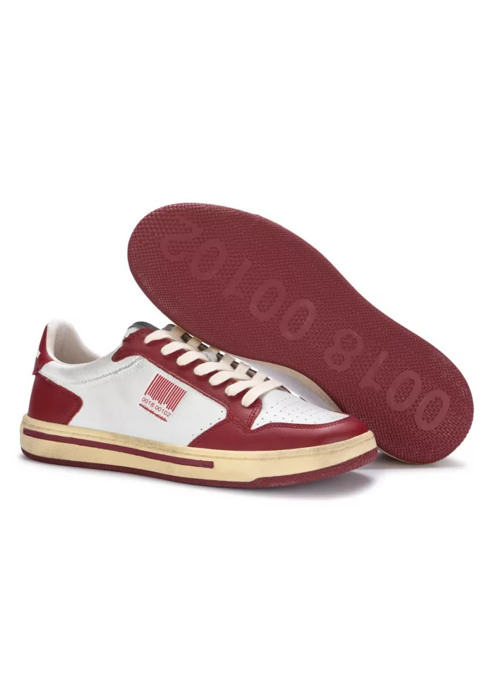 PRO 01 JECT | SNEAKERS P7BM PELLE BIANCO ROSSO 2025