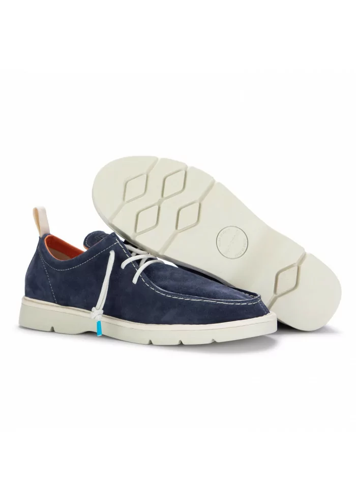 PANCHIC | SCARPE ALLACCIATE CAMOSCIO BLU Only for today