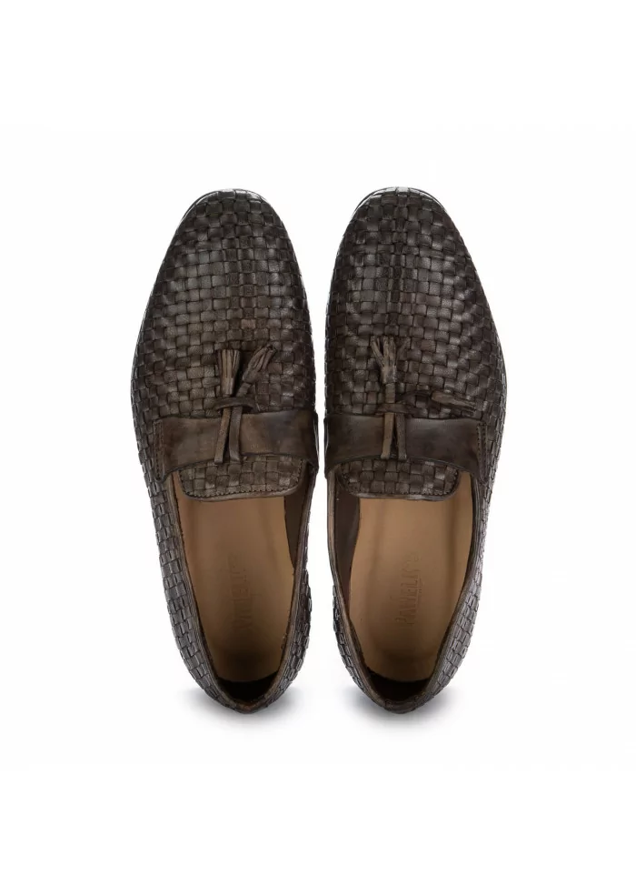PAWELK'S | MOCASSINI INTRECCIO TUFF PELLE MARRONE Vendita