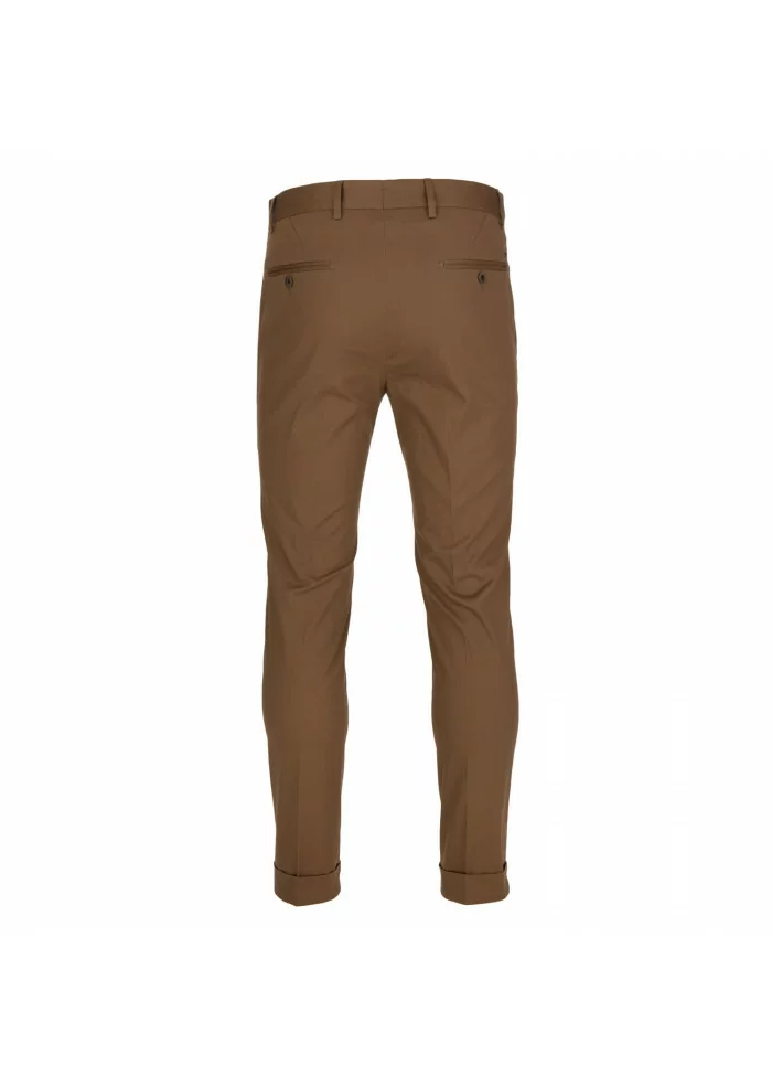 OUT/FIT | PANTALONI SOLDI COTONE MARRONE TABACCO Qualità Garantita