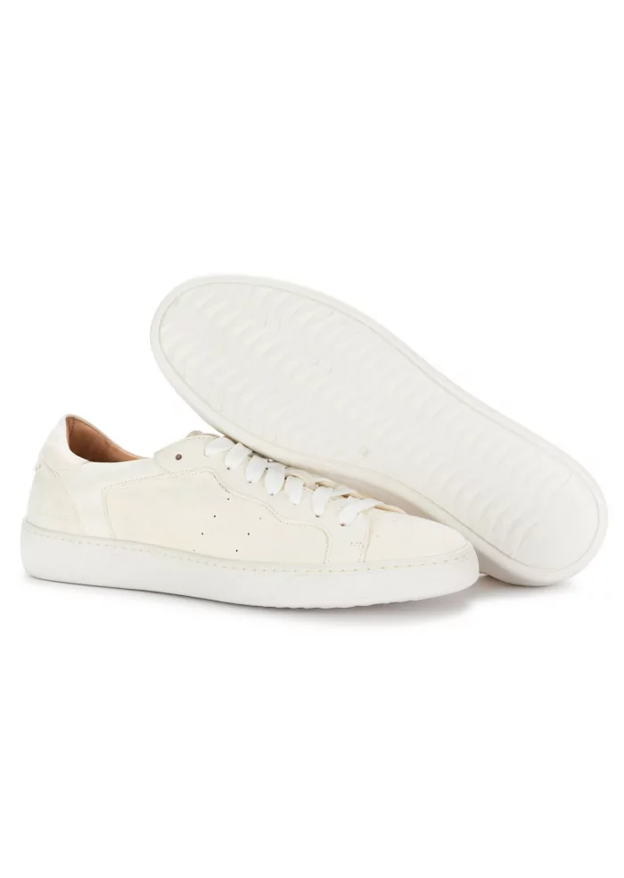 MANOVIA 52 | SNEAKERS WATER PELLE SCAMOSCIATA BIANCO Negozi Online