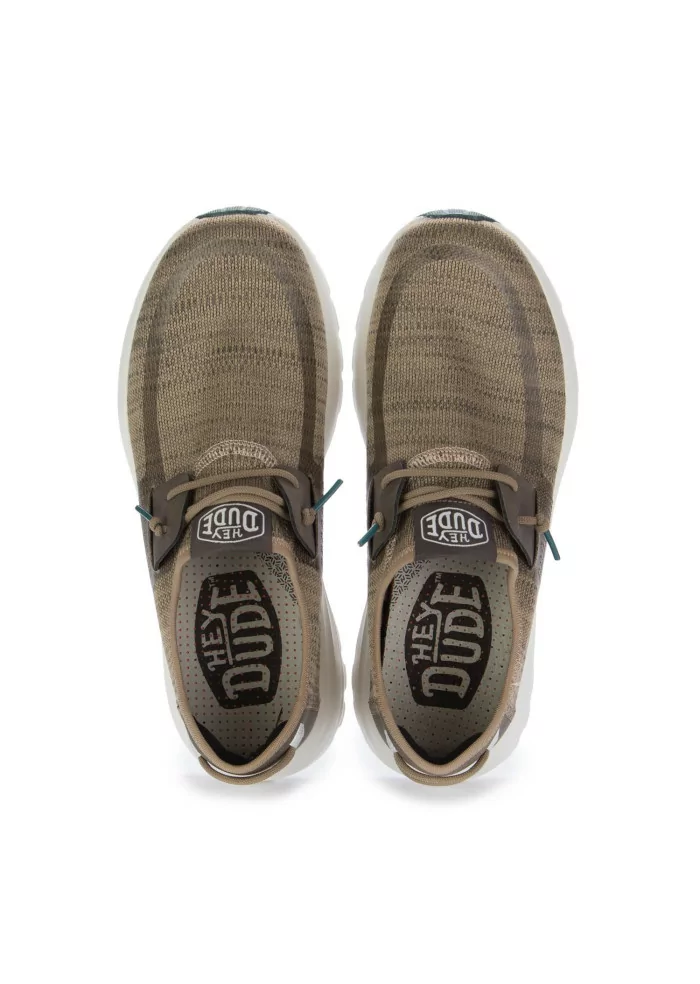HEY DUDE SHOES | SNEAKERS SIROCCO MARRONE Acquista Ora