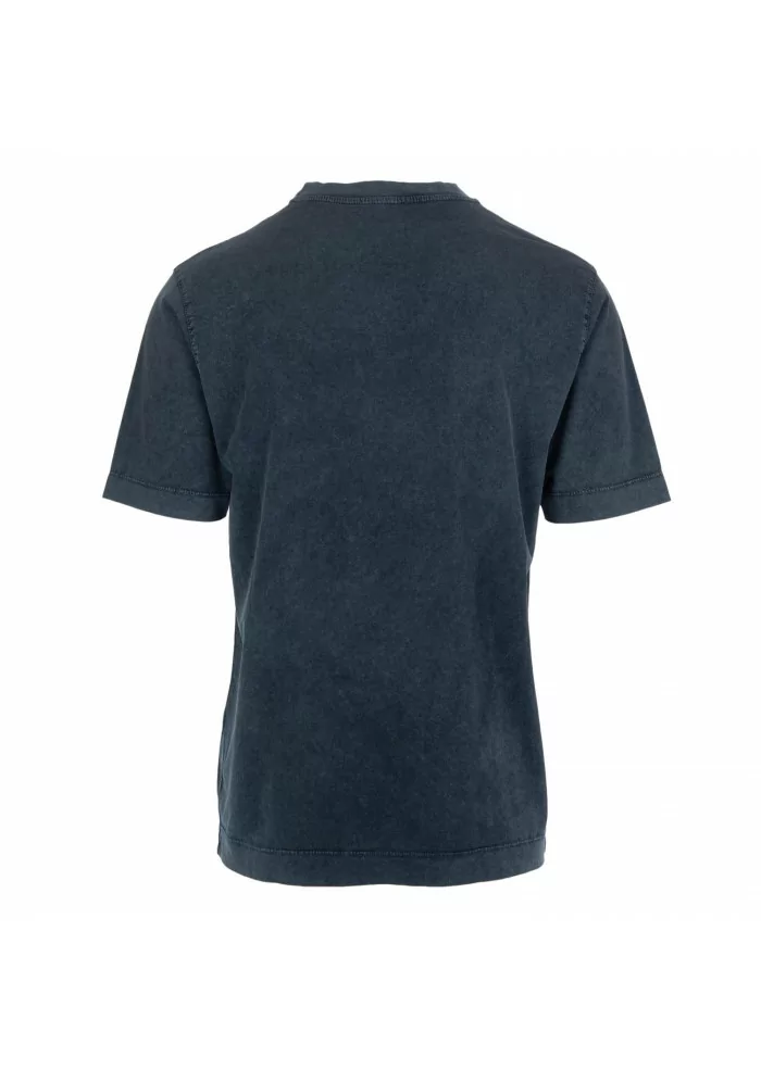 DANIELE FIESOLI | T-SHIRT JERSEY STONE WASHED BLU Promozione Limitata