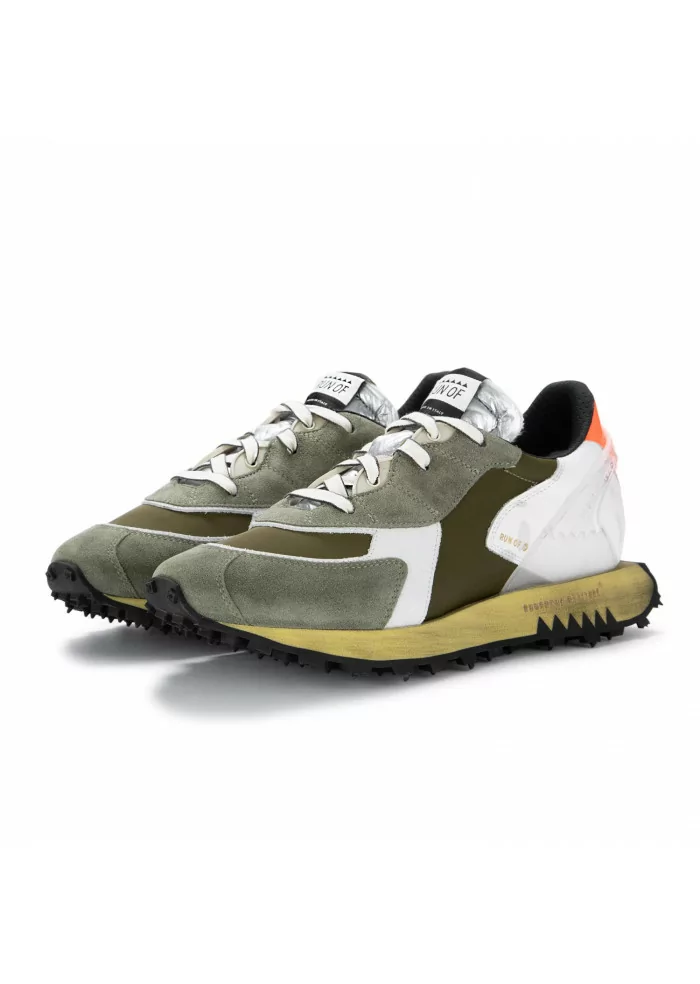 RUN OF | SNEAKERS BODRUM HELLMUT VERDE BIANCO