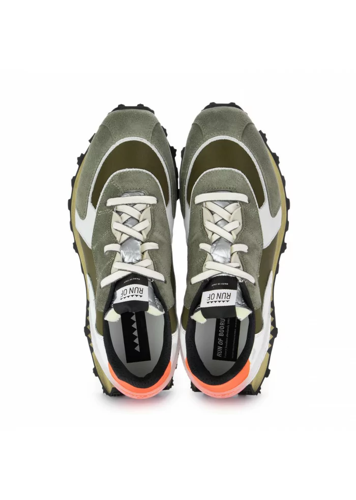 RUN OF | SNEAKERS BODRUM HELLMUT VERDE BIANCO Fino Al -60%