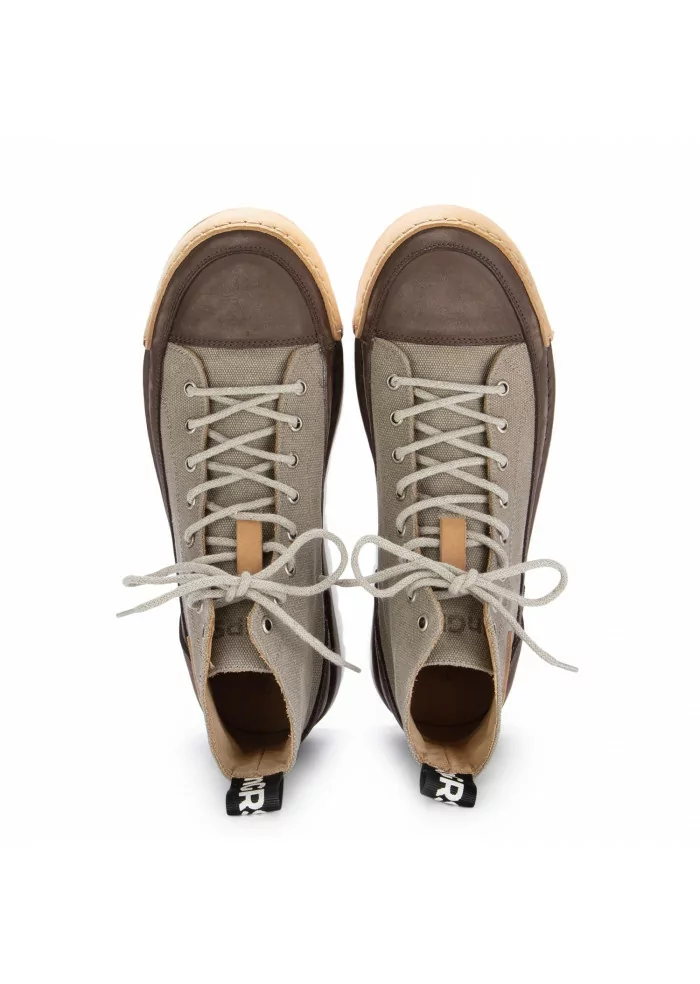 BNG REAL SHOES | SNEAKERS LA MOKA CANVAS HIGH MARRONE CACHI Affare Del Giorno