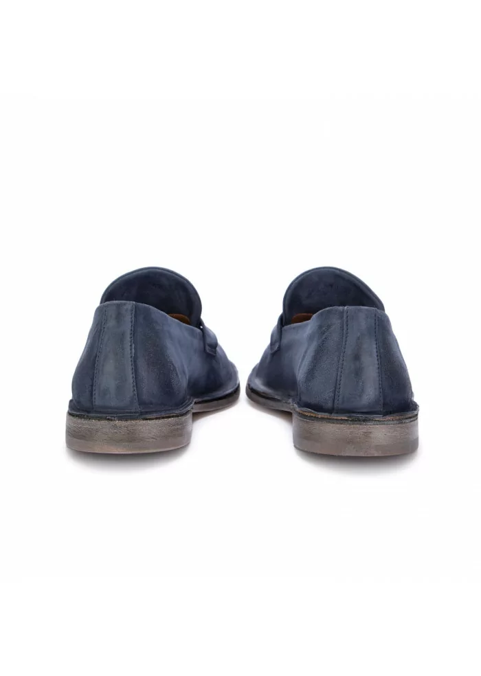 MOMA | MOCASSINI OLIVER WATER SCAMOSCIATO BLU NAVY Offerta